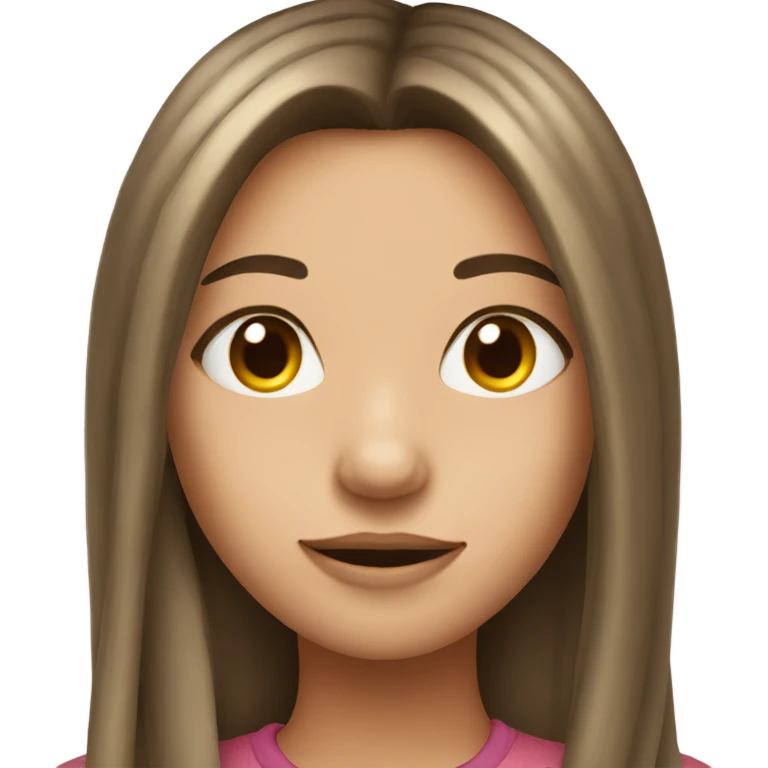 Girl woth long hair emoji