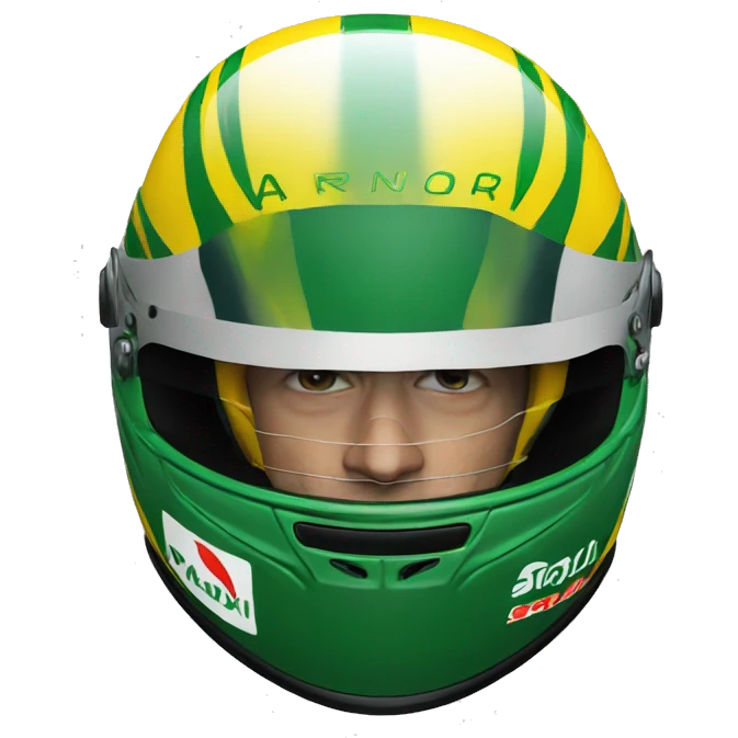ayrton senna helmet emoji