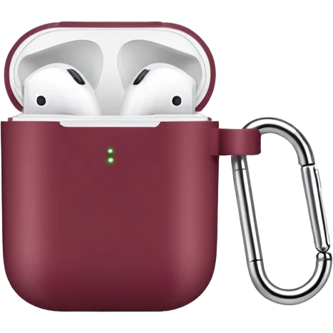 airpods burgundy emoji