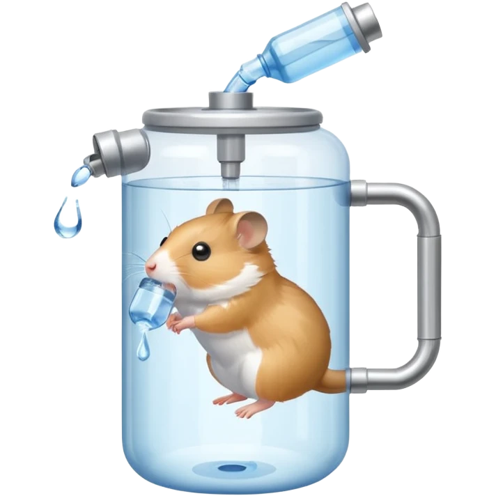 hamster waterer emoji