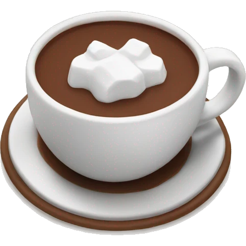  Hot chocolate  emoji