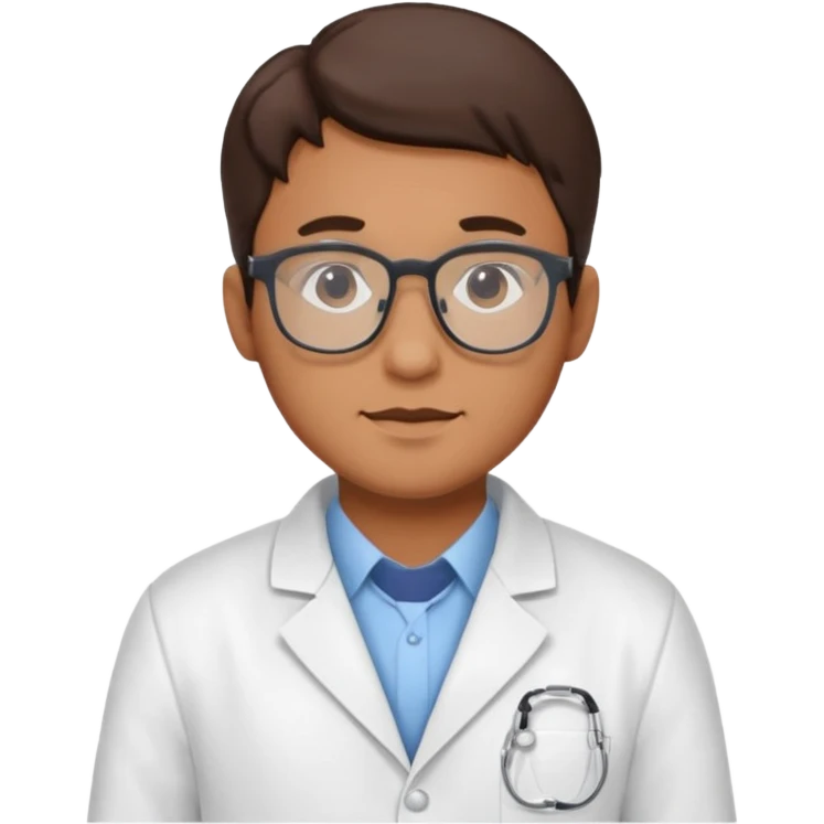 Lab technologist male emoji