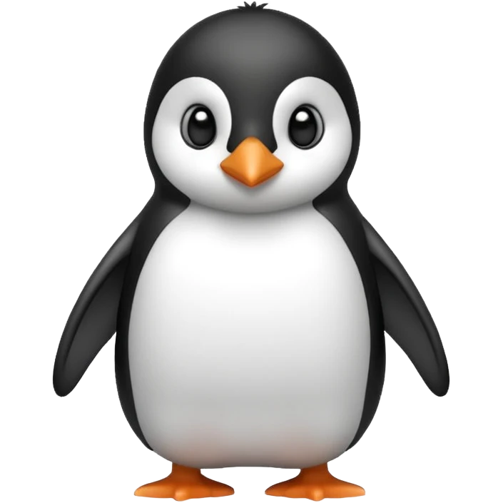 tiny penguin emoji