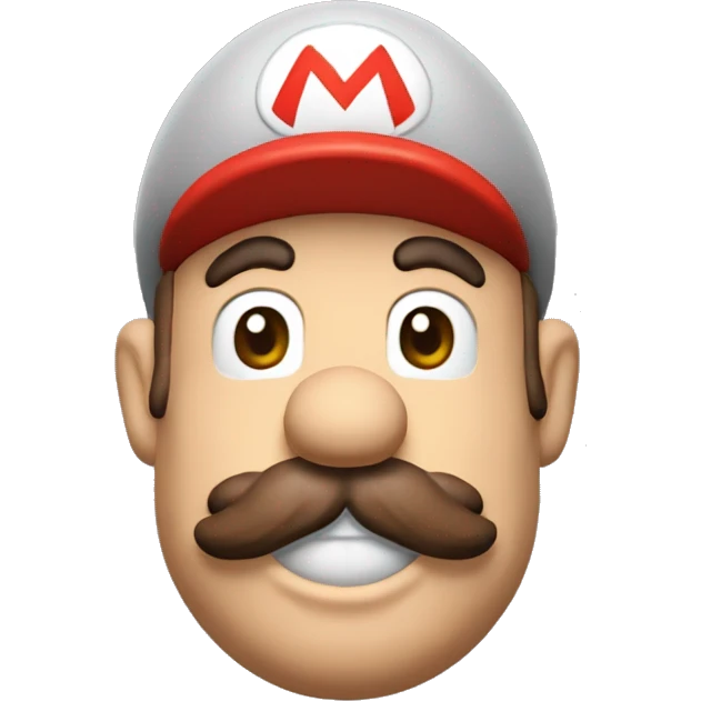 super mario mangeant des saucisses emoji