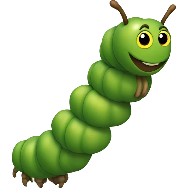 caterpillar emoji