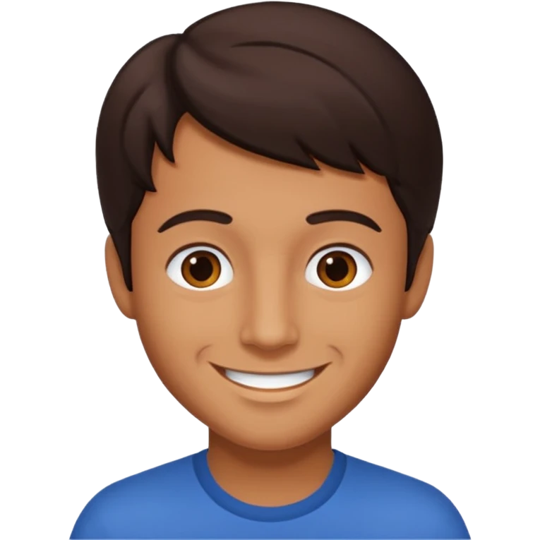 Luis Alberti with tan skin, dark brown hair emoji