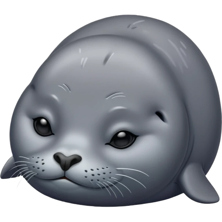 Sleepy seal emoji