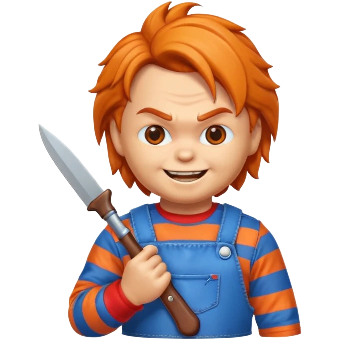 Un emojin de chuky emoji