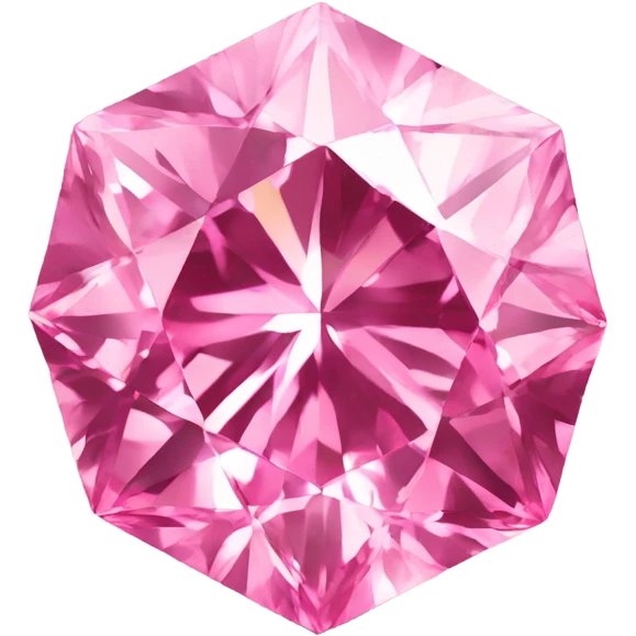 Pink diamond  emoji