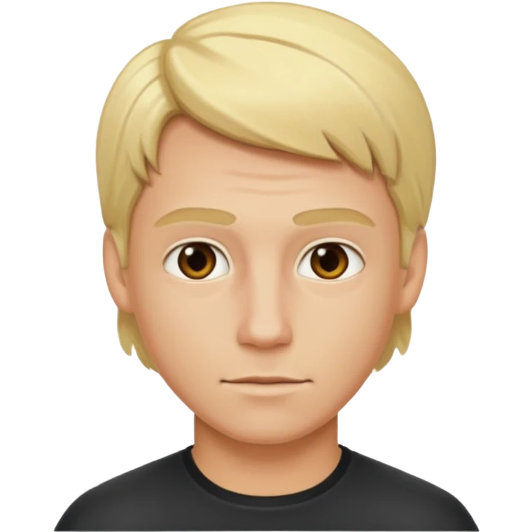 Blonde stuntman emoji