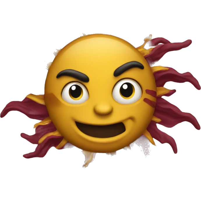 Sun devil emoji