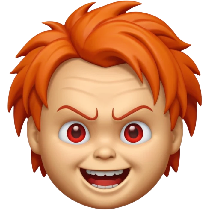 Un emojin de chuky emoji