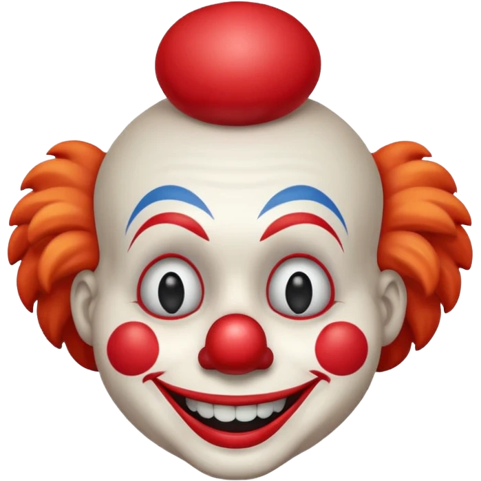 clown smile friendly emoji