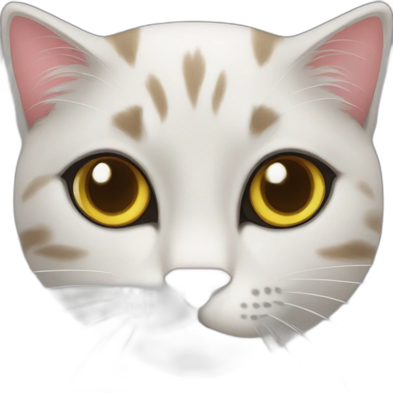 Katze isst Katze emoji