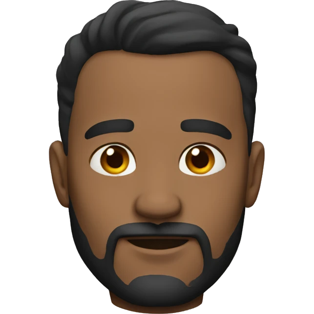 Man with sharp jawline  emoji