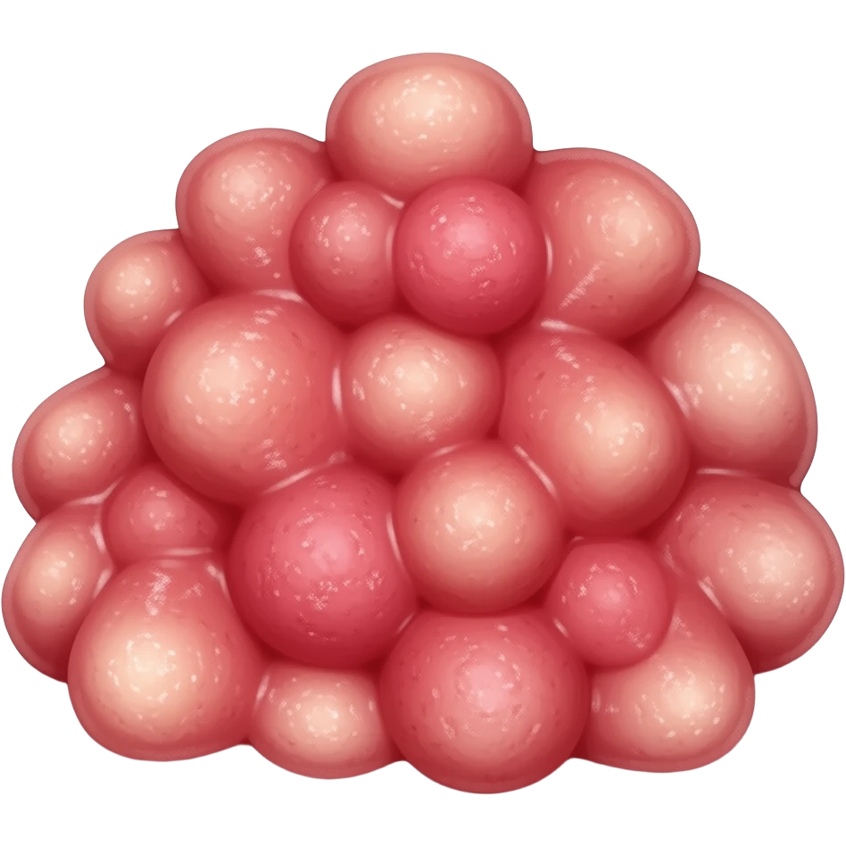 Detailed of a pile of guts emoji