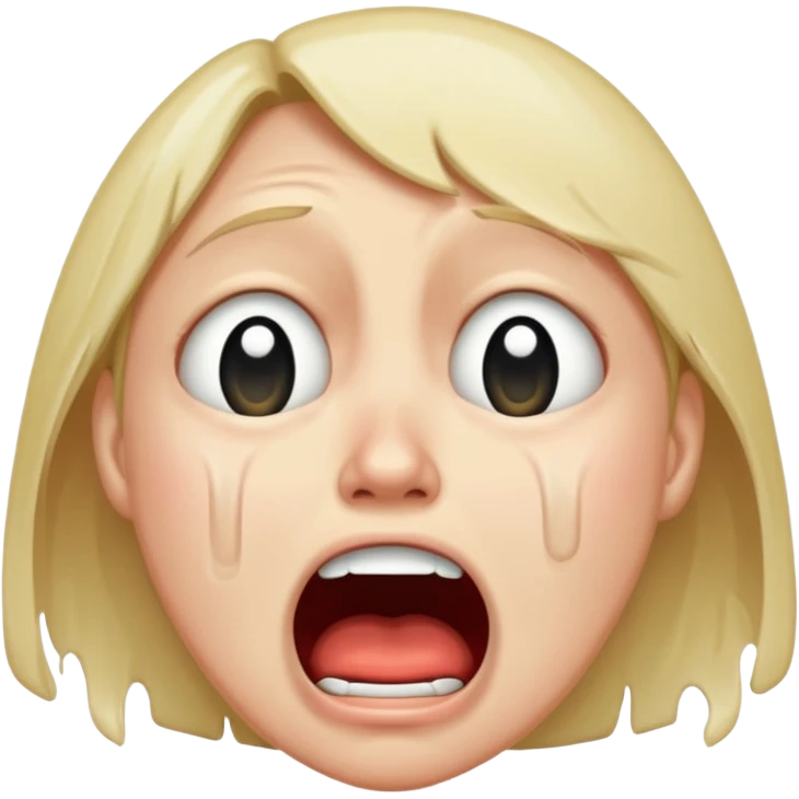 Loudly Crying Face emoji