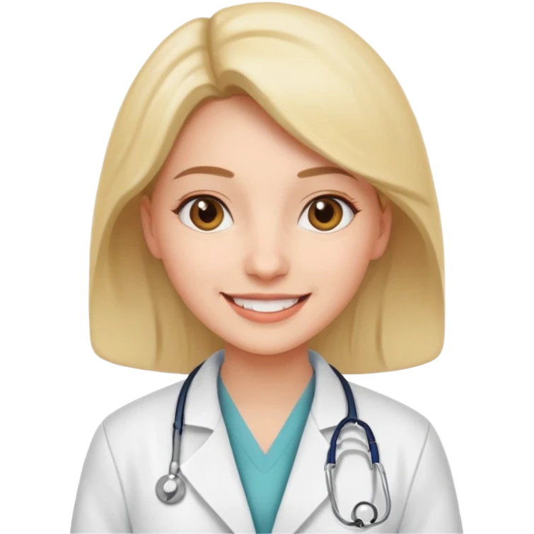 young female doctor emoji transparent background emoji