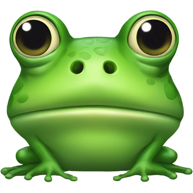 frog with frog on its head emoji
