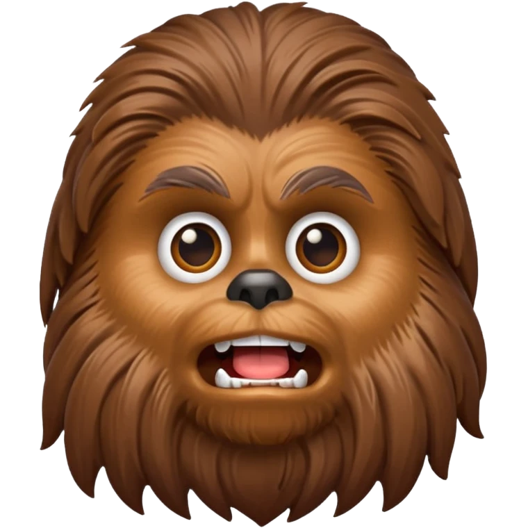   Chubaca sorprendido emoji