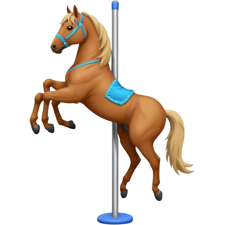 horse pole dance emoji