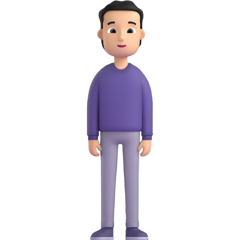 man standing emoji