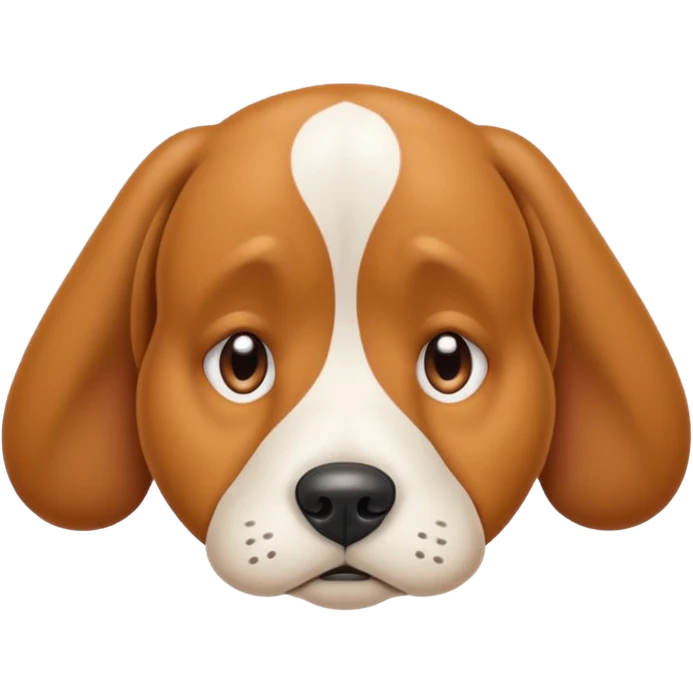 Dog looking really bored and annoyed  emoji