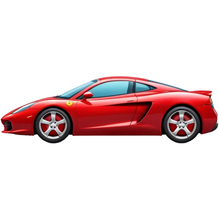 expensive red car emoji