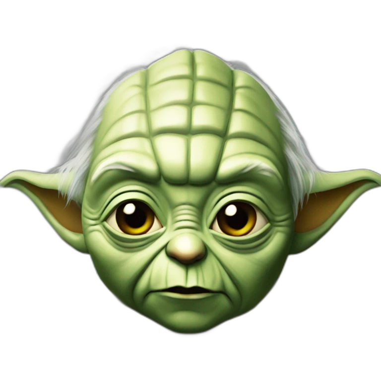 Yoda tenant un cœur  emoji