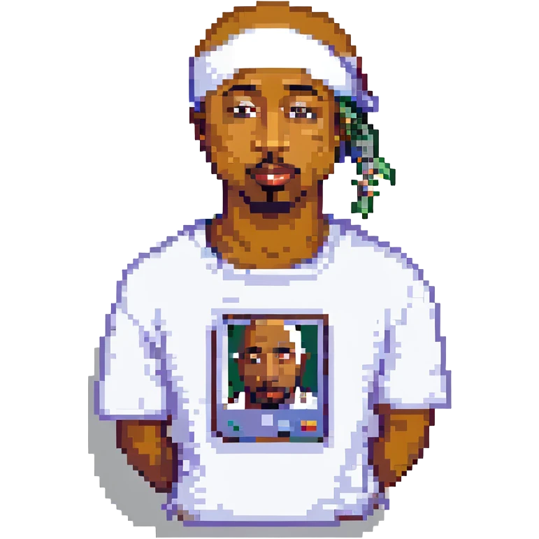 репер 2Pac, no background emoji