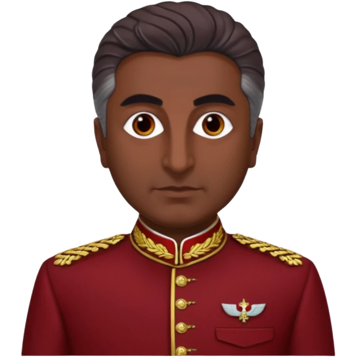 Turn Reza Pahlavi into a bear's ketchup sauce. emoji