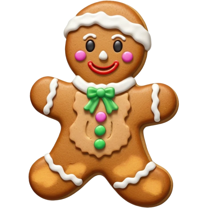 Christmas cookie emoji
