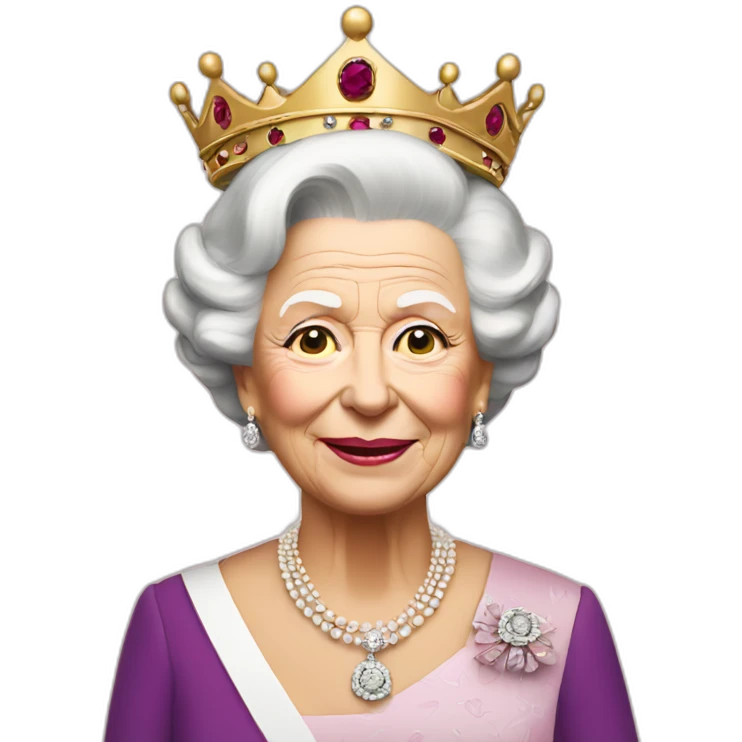 Queen elizabeth emoji