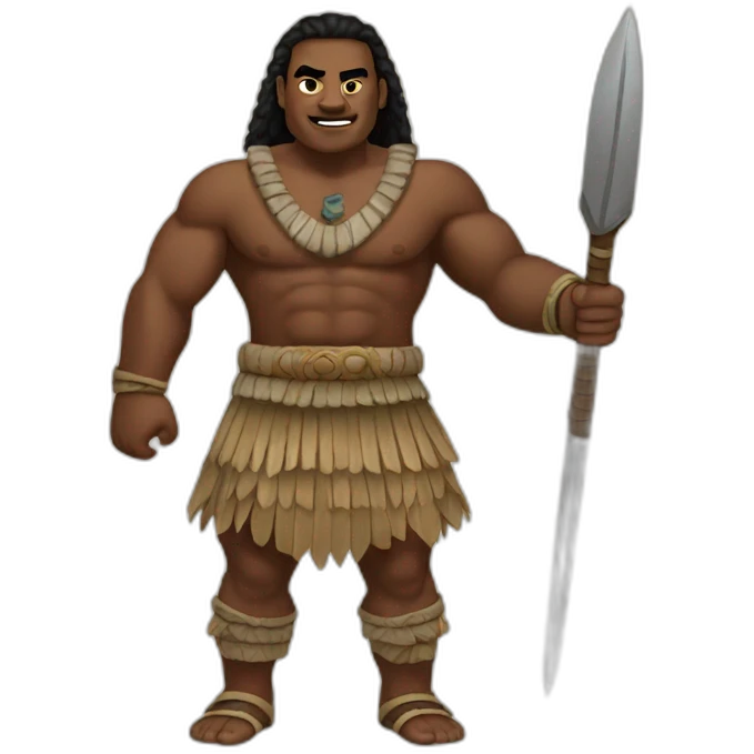 Fijian Warrior emoji