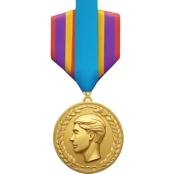 running medal emoji