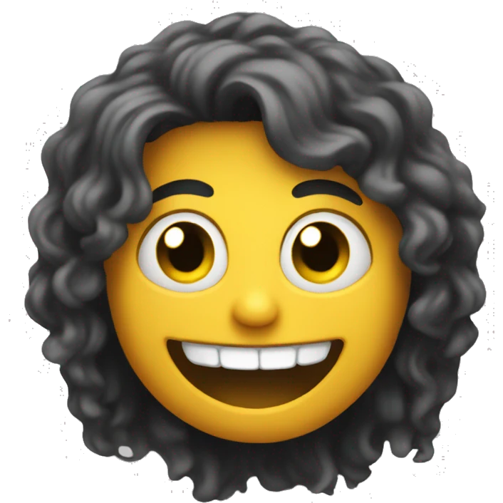 Smile scary emoji