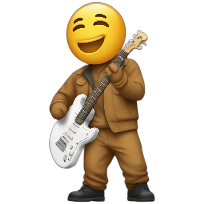 Music mascot emoji