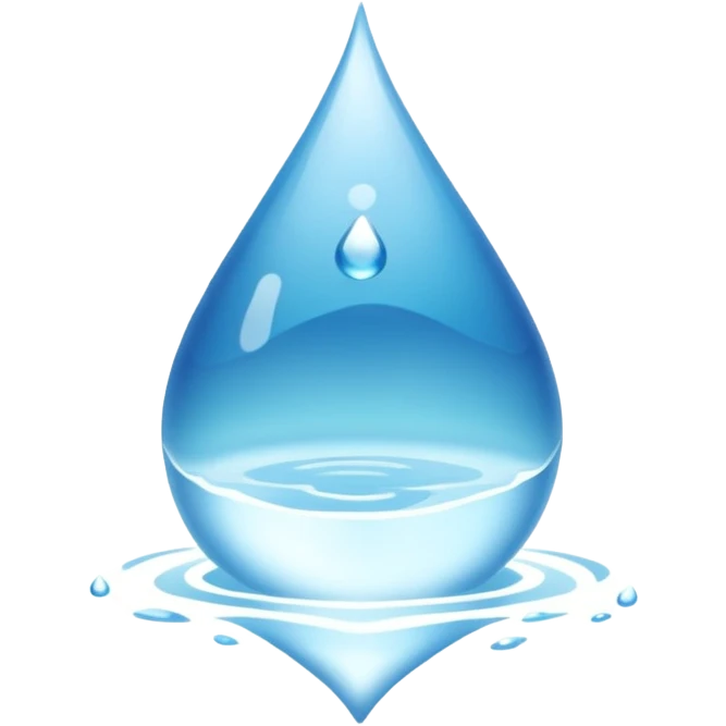 one drop - a whole ocean emoji