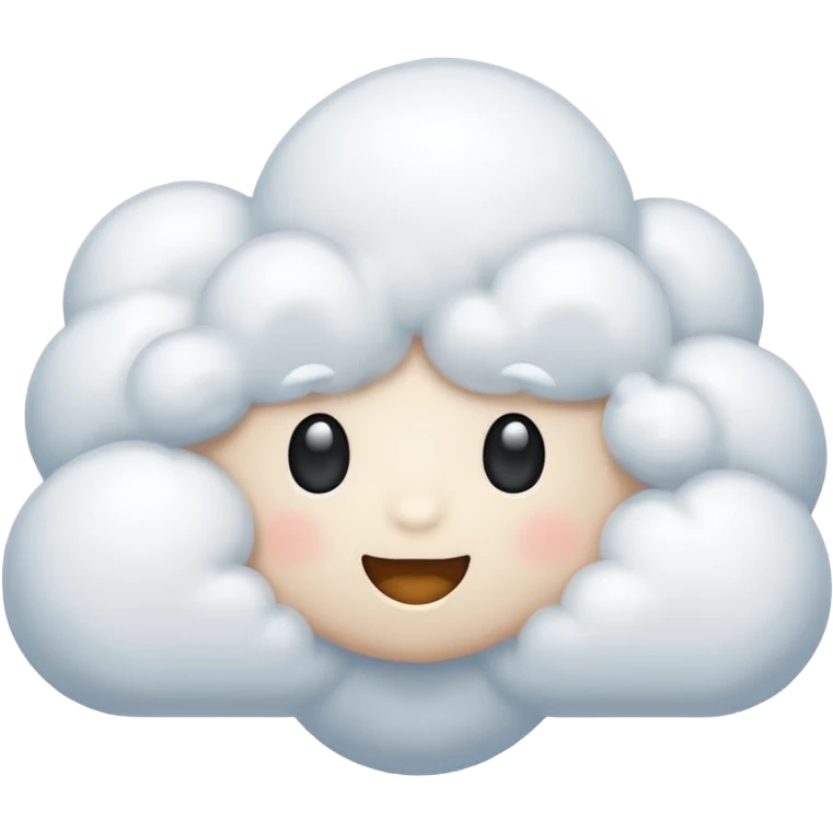 white cloud emoji