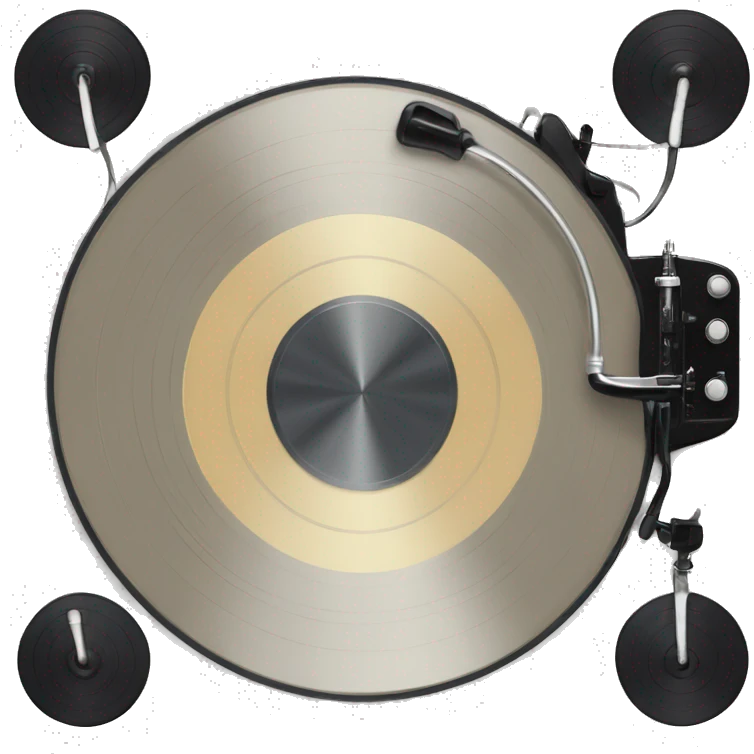 Vinyl player emoji