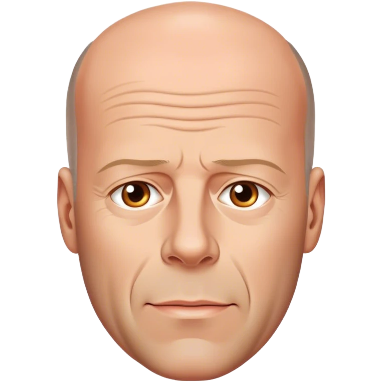 Bruce Willis young emoji