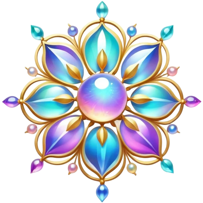 Epic divine legendary celestial flowery complex detailed iridescent gradients marbles aesthetic-scenery-Decorations emoji