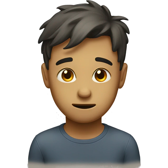 sad and happy emoji