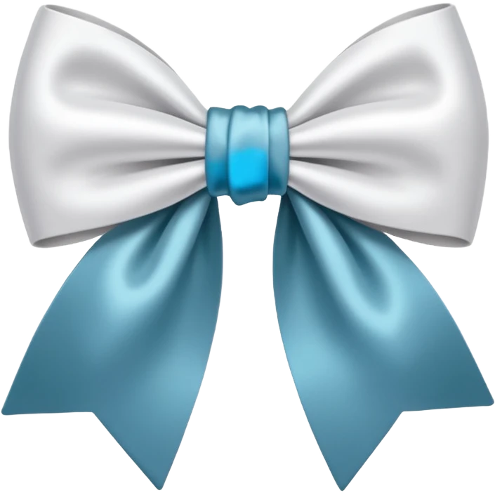 white bow emoji