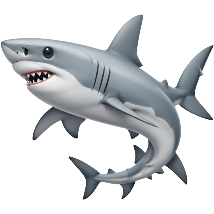 Shark wearing Nike shoes emoji