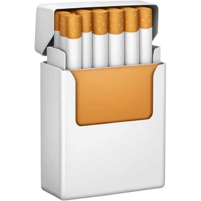 unopened pack of cigarettes, without any markings emoji