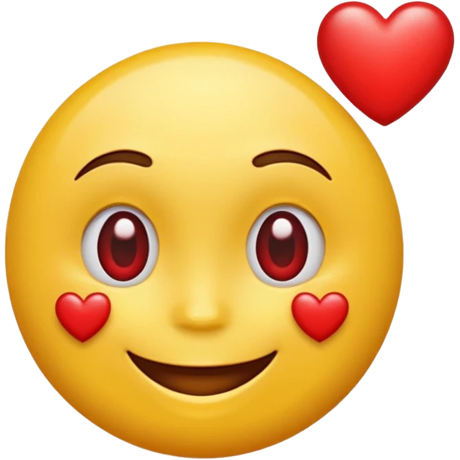 smiling face with a heart nearby emoji