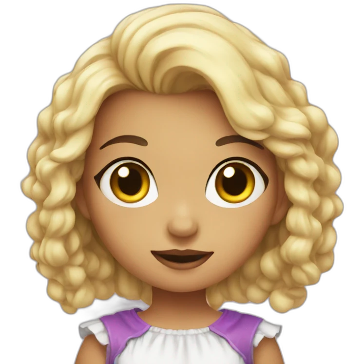 Halloween girl emoji