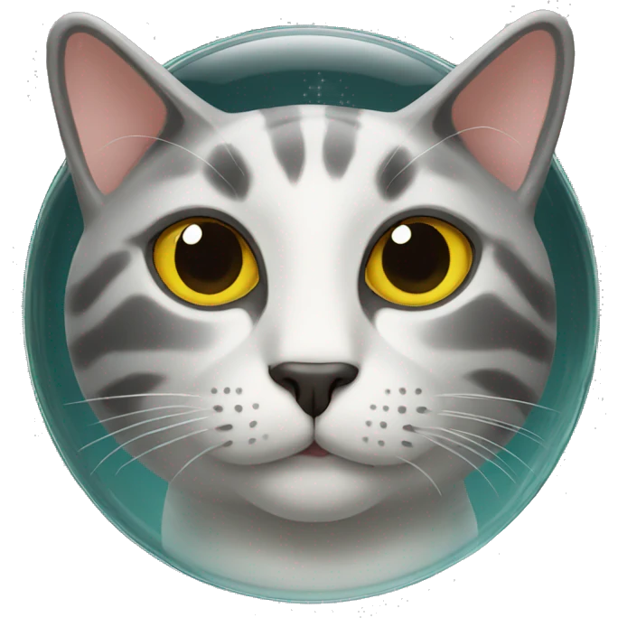 Cat glass  emoji