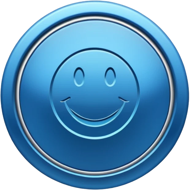 Selo de verificação azul  emoji